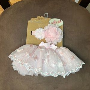 Tutu Skirt Newborn Set